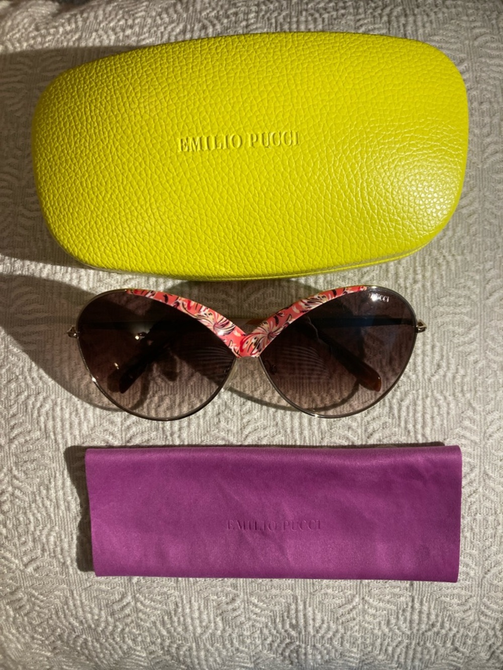 NWOT Emilio Pucci EP0029 Sunglasses